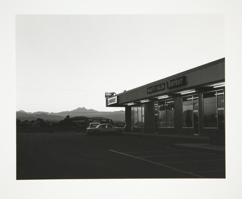 Robert Adams, Longs Peak and Rocky Mountain National Park in the distance, Longmont, Colorado, 1973–74, printed 2008