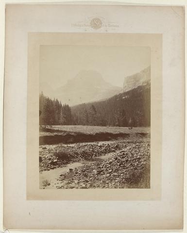 William Henry Jackson, Butte near Mt. Blackmore M.T., 1870–79