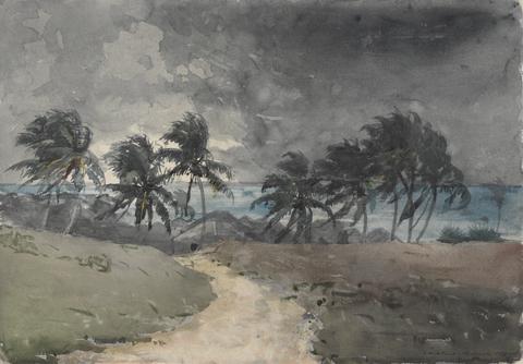 Winslow Homer, Storm, Bahamas, 1885