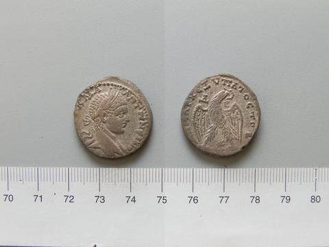 Elagabalus, Emperor of Rome, Tetradrachm of Elagabalus, Emperor of Rome from Antioch, 219
