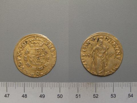 Philip II, King of Spain, Coin of Philip II, King of Spain from Unknown, 1568