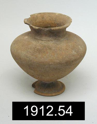 Unknown, Pedestal vase, ca. 2250/2200–1550 B.C.
