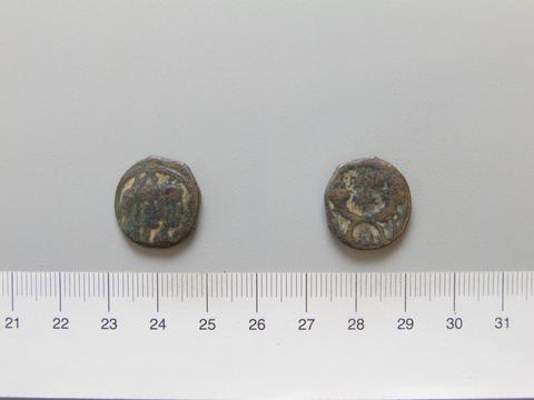 Malichus II, Coin of Malichus II; Shaqilath from Petra, A.D. 40–71