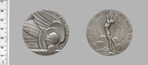 Richard Henry Recchia, Silver Medal from the Society of Medalists, #29, 1944, 1944