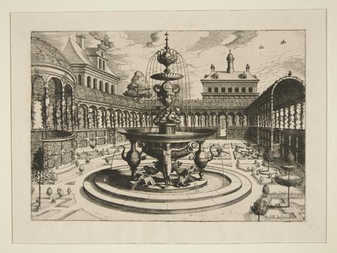 Hans Vredeman de Vries, A Fountain, n.d.