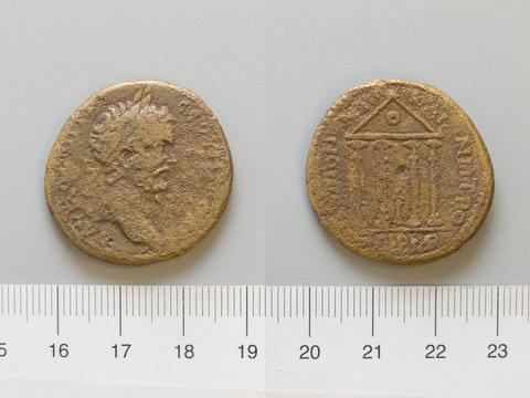 Septimius Severus, Emperor of Rome, Coin of Septimius Severus, Emperor of Rome from Neo Caesarea, 205–6