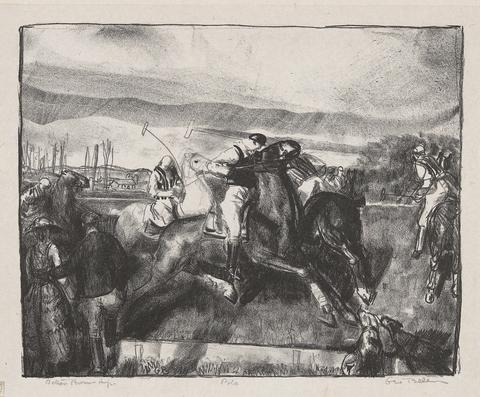 George Wesley Bellows, Polo, 1921
