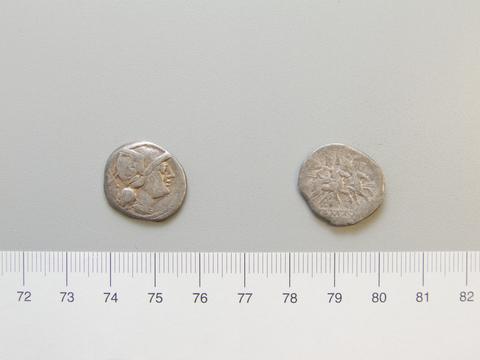 Central Italy, Denarius from Central Italy, 211–208 B.C.