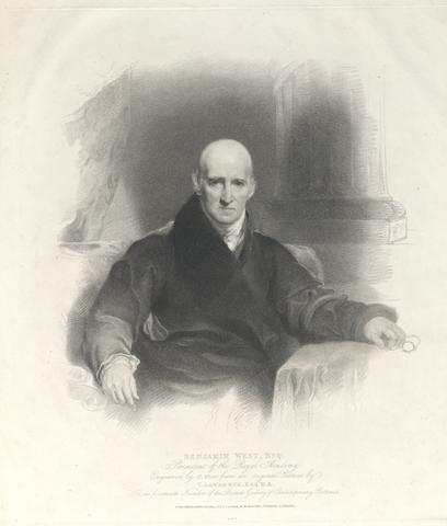 H. Meyer, Portrait of Benjamin West, 1813