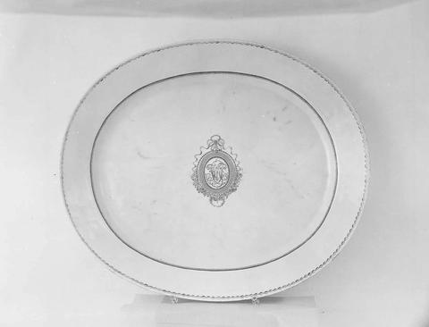 Unknown, Oval Platter, ca. 1800–1810