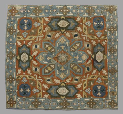 Unknown, Cover with Geometric Designs, mid-18th century