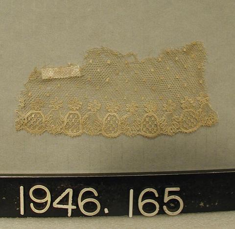 Unknown, Fragment of bobbin lace, n.d.