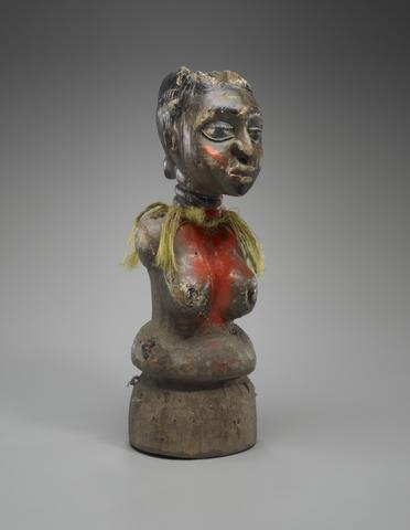 Headdress Surmounted by a Female Bust, mid to late 20th century