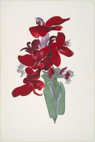 Georgia O'Keeffe, Red Canna, 1915