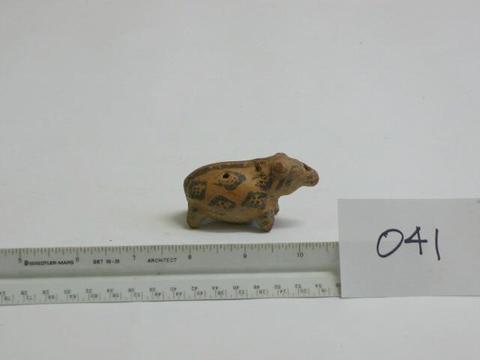 Unknown, Peccary shaped ocarina, A.D. 600–1100