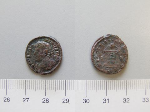 Constantine I, Emperor of Rome, 1 Nummus of Constantine I, Emperor of Rome from London, 321–24