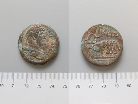 Hadrian, Emperor of Rome, Coin of Hadrian, Emperor of Rome from Alexandria, A.D. 132/133