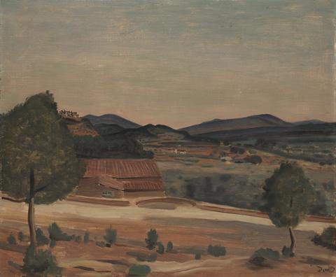 André Derain, Landscape in the Midi, ca. 1925–30