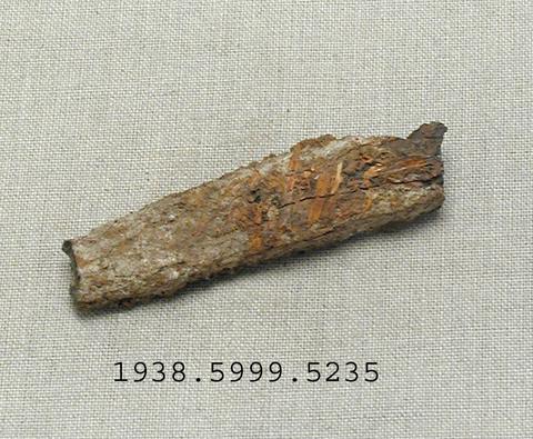 Unknown, Iron Blade Fragment, ca. 323 B.C.–A.D. 256