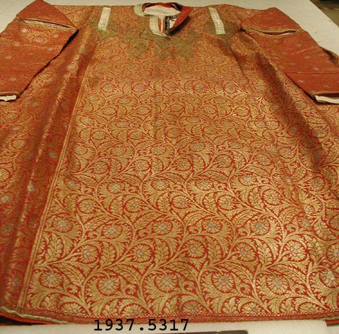 Unknown, Man’s Robe with a Paisley Pattern and Flowers, 19th century