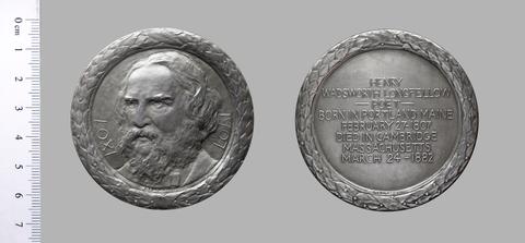 Bela Lyon Pratt, Medal of Henry Wordsworth Longfellow Centennial, 1907