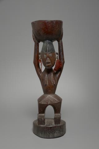 Female Figure Supporting a Bowl, early 20th century