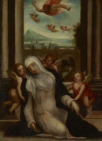 Sodoma, The Ecstasy of Saint Catherine of Siena, ca. 1530–35