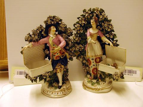 Unknown, Pair of Figures, "Youth" and "Maia", ca. 1780