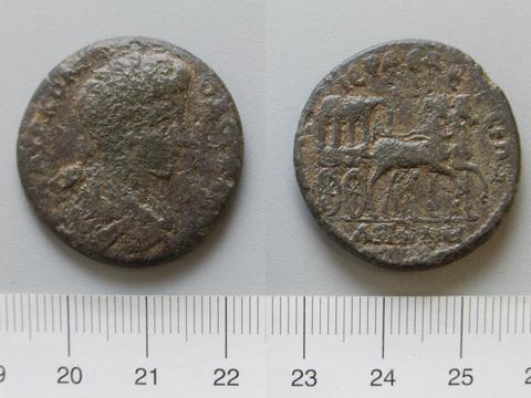 Marcus Aurelius, Emperor of Rome, Coin of Marcus Aurelius, Emperor of Rome from Ephesus, A.D.172–77