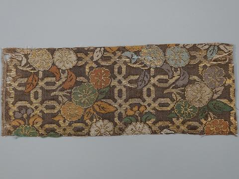 Unknown, Textile Fragment with Morning Glory, 1615–1868
