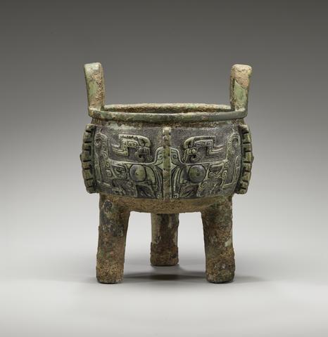 Unknown, Ritual Food Vessel (Ding), ca. 12th century b.c.e.