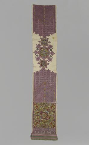 Fragment of bed valance, 18th century