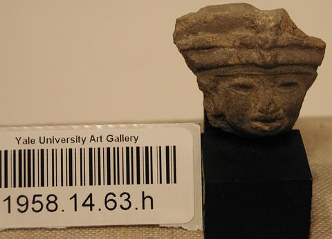 Unknown, Figurine fragment, A.D. 300–650
