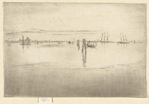 James McNeill Whistler, The Long Lagoon, from the Second Venice Set (A Set of Twenty-six Etchings), 1879–80