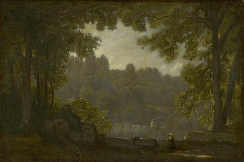 Jean-Baptiste-Camille Corot, Forest Landscape, 19th century