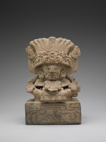 Unknown, Urn in the Shape of Pitao Cozobi, God of Maize, A.D. 300–600