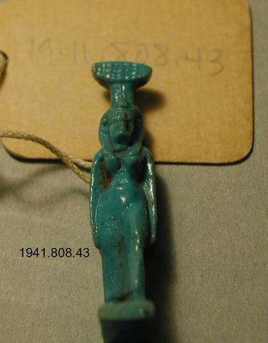 Unknown, Amulet of Nebhat or Nephthys, 1650–1558 B.C.