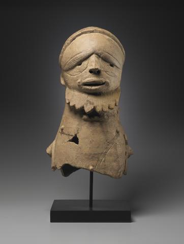 Fragment of a Male Figure, ca. 500 B.C.E.–200 C.E.