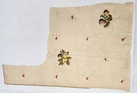 Unknown, Piece of silk brocaded taffeta, n.d.