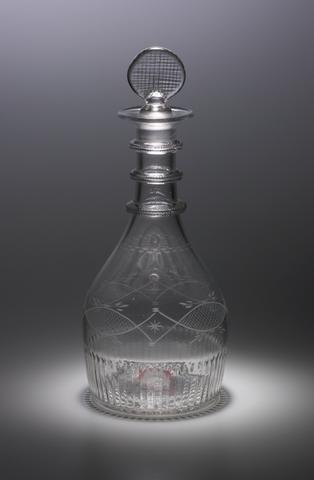 Cork Glass Company, Decanter, 1783–1818