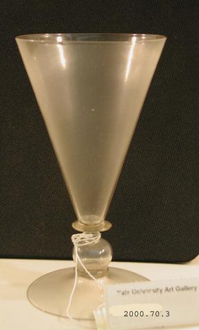 Unknown, Wine Glass, 1660–80
