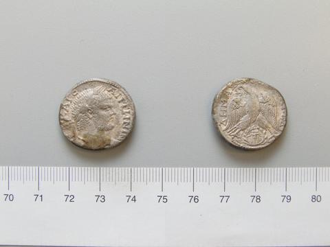 Caracalla, Roman Emperor, Tetradrachm of Caracalla, Roman Emperor from Gadara, 215–17