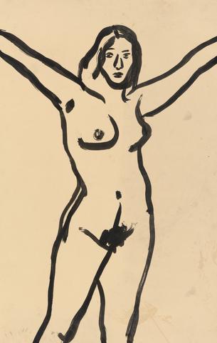 Joan Brown, Untitled, ca. 1960