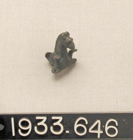 Unknown, Pegasus Head Handle (?), ca. 323 B.C.–A.D. 256