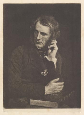 David Octavius Hill, Sir Francis Grant, A.R.A., 1845, printed 1890