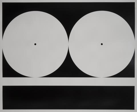 Donald Blumberg, Untitled, from the series Circle Photograms, 1967
