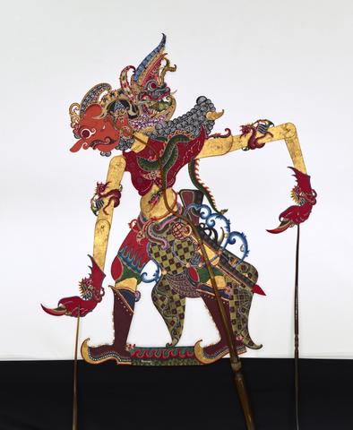 Ki Enthus Susmono, Shadow Puppet (Wayang Kulit) of Bima or Bratasena, 1999