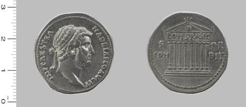 Hadrian, Emperor of Rome, Cistophorus of Hadrian, Emperor of Rome from Nicomedia, 128