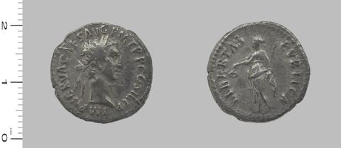 Nerva, Emperor of Rome, Denarius of Nerva, Emperor of Rome from Rome, 98