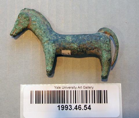 Unknown Greek, Figurine of a horse, 8th century B.C.